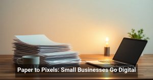 Paper to Pixels: Small Businesses Go Digital